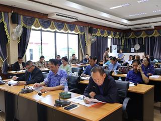 10.10.68 ประชุมคณะกรรมการพัฒนาเทศบาลตำบลแม่กา เพื่อพิจารณาร่างแผนพัฒนาท้องถิ่น (พ.ศ. 2566-2570) เพิ่มเติม ครั้งที่ 6/2568 และพิจารณาร่างแผนการดำเนินงาน ประจำปี 2569