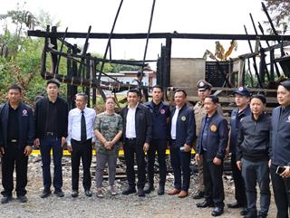 31.10.68 ลงพื้นที่ช่วยเหลือผู้ประสบอัคคีภัยม.9