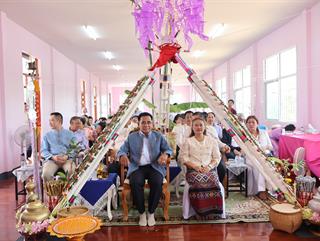 19.05.69 ทำบุญทอดผ้าป่าเพื่อพัฒนาคุณภาพการศึกษา ณ โรงเรียนศึกษาพิเศษพะเยา หมู่ที่ 8 บ้านเเม่ต๋ำบุญโยง ตำบลเเม่กา อำเภอเมืองพะเยา จังหวัดพะเยา