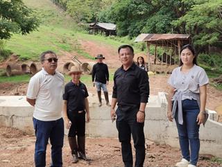 20.05.69 ลงพื้นที่สำรวจพื้นที่สำหรับโครงการก่อสร้างท่อลอดเหลี่ยม หมู่ที่ 10 บ้านเเม่กาท่าข้าม ตำบลแม่กา อำเภอเมืองพะเยา จังหวัดพะเยา